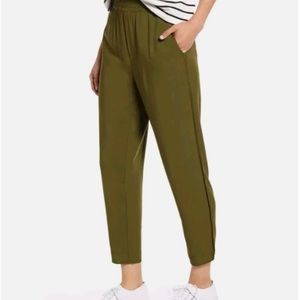 Madewell dolphin hem track pants